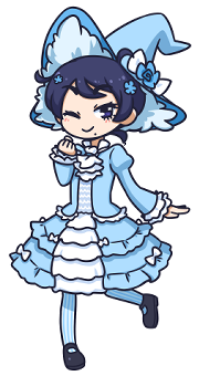 periwinkle looking cute